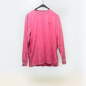 AMERICAN EAGLE Men’s pink acid wash shirt